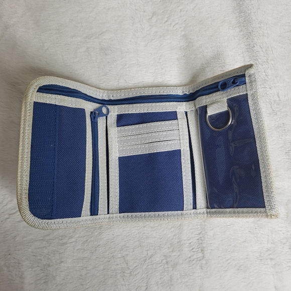 Vintage OP Blue Floral Wallet. Ocean Pacific - Picture 3 of 5